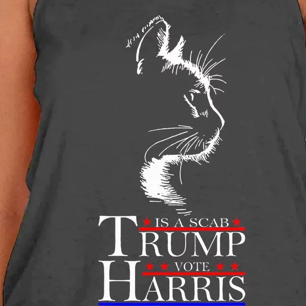 Harris For Ward 2024 Women's Knotted Racerback Tank