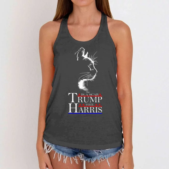 Harris For Ward 2024 Women's Knotted Racerback Tank