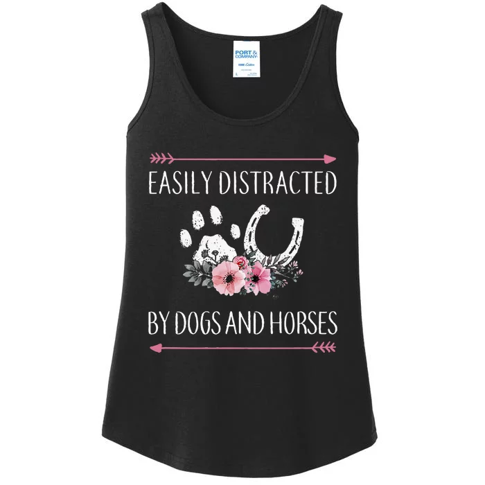 Horse For Women Horse Lovers Ladies Essential Tank