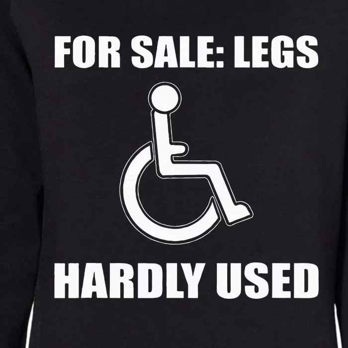 Handicapped For Wheelchair Humor Womens California Wash Sweatshirt