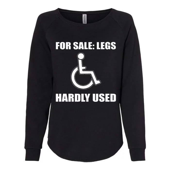 Handicapped For Wheelchair Humor Womens California Wash Sweatshirt