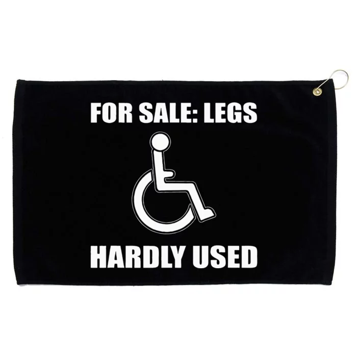 Handicapped For Wheelchair Humor Grommeted Golf Towel