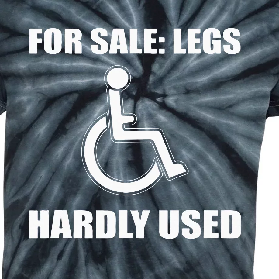 Handicapped For Wheelchair Humor Kids Tie-Dye T-Shirt