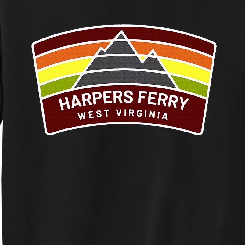 Harpers Ferry West Virginia Mountains Wv Vacation Souvenir Tall Sweatshirt