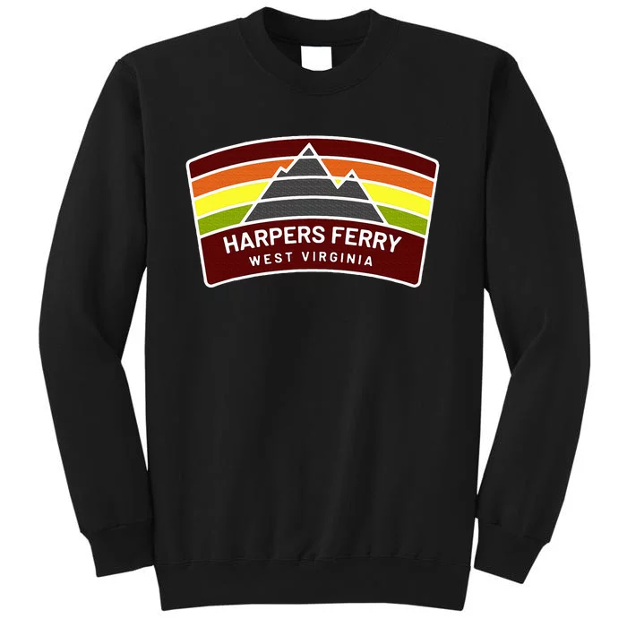 Harpers Ferry West Virginia Mountains Wv Vacation Souvenir Tall Sweatshirt