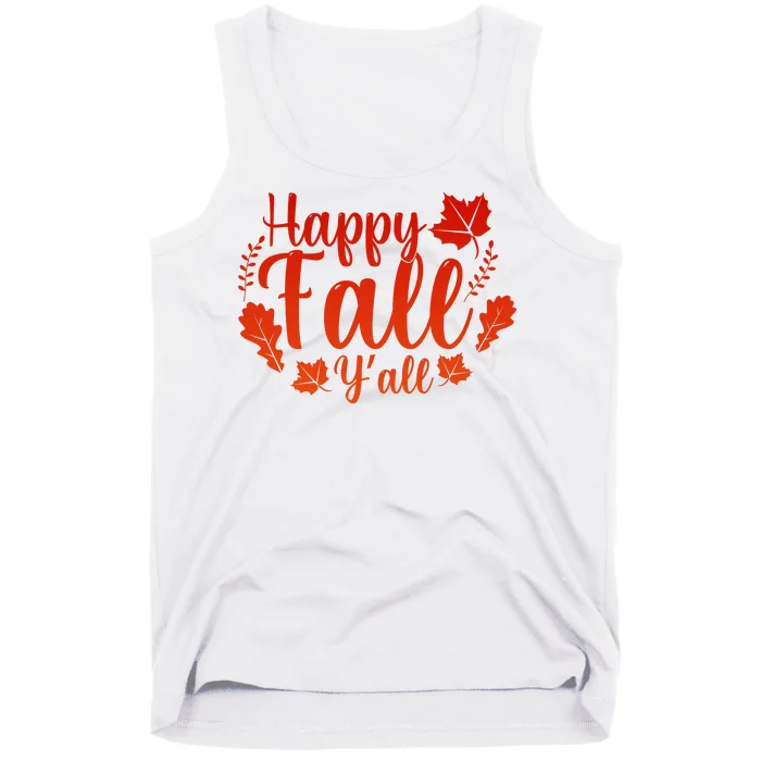 Happy Fall Yall Tank Top