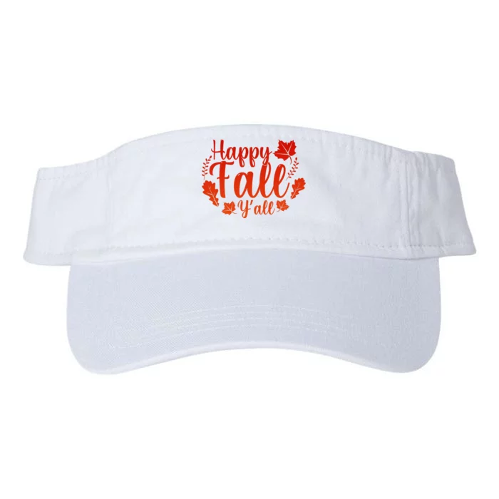 Happy Fall Yall Valucap Bio-Washed Visor