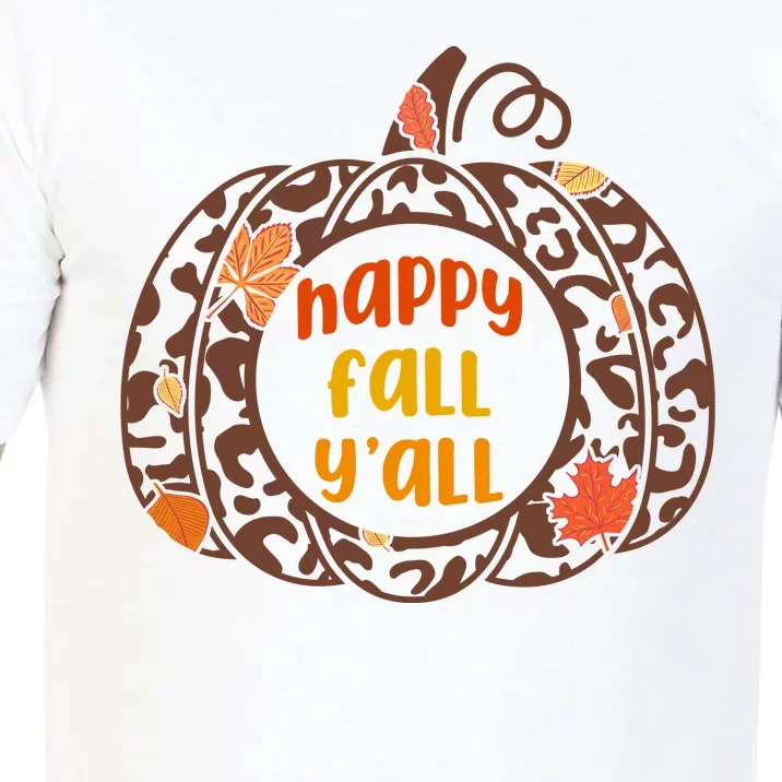 Happy Fall Yall Festive Pumpkin Comfort Colors T-Shirt