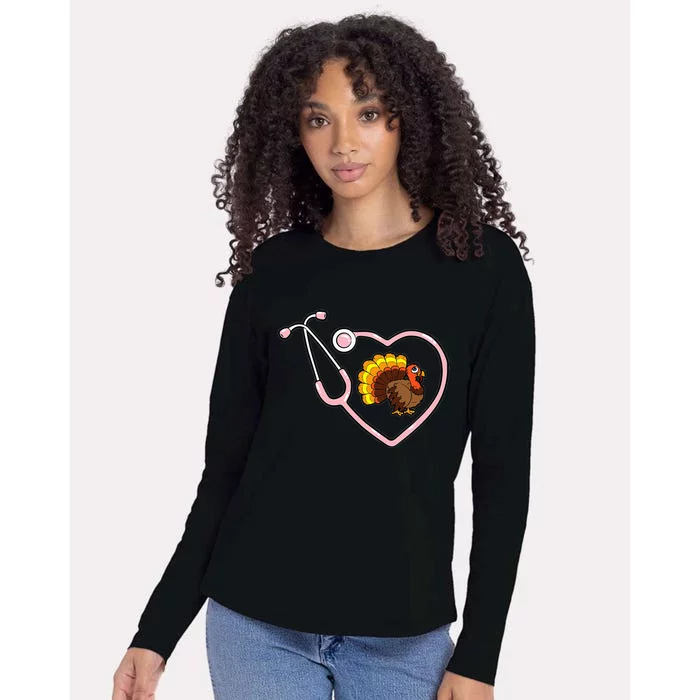 Happy Fall Yall Gnomes Pumpkin Autumn Vibes Thanksgiving Womens Cotton Relaxed Long Sleeve T-Shirt