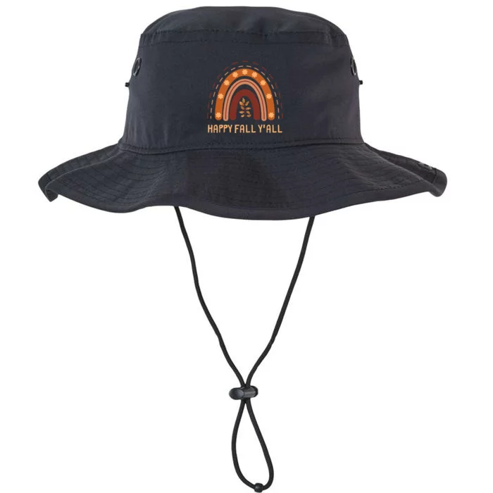 Happy Fall YAll Rainbow Maple Leaves Autumn Legacy Cool Fit Booney Bucket Hat