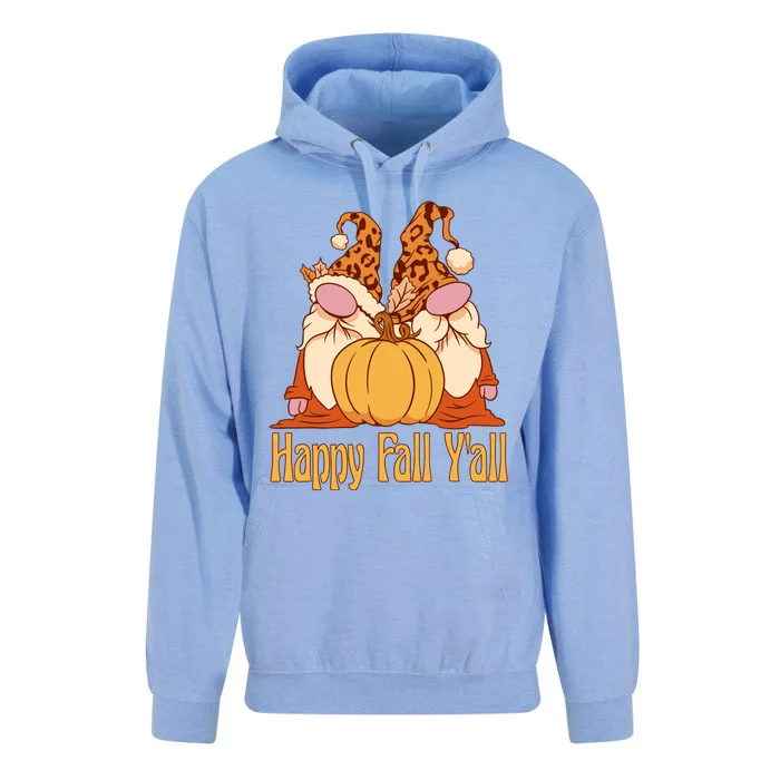 Happy Fall YAll Autumn Gnomes Pumpkin Spice Fall Leaves Unisex Surf Hoodie