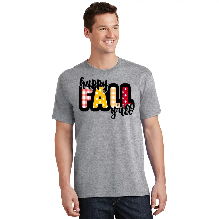 Happy Fall Yall Cozy T-Shirt