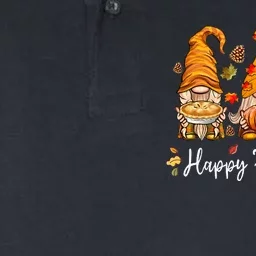 Happy Fall Yall Gnome Pumpkin Truck Autumn Thanksgiving Softstyle Adult Sport Polo