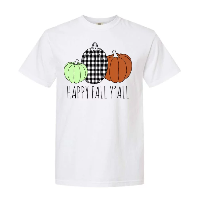 Happy Fall Yall Pumpkin Garment-Dyed Heavyweight T-Shirt