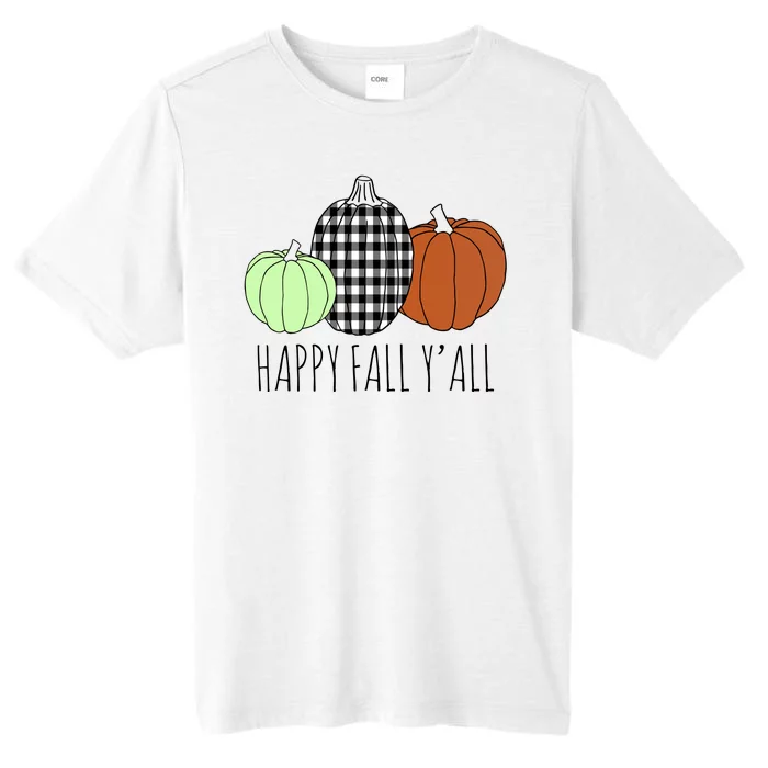 Happy Fall Yall Pumpkin ChromaSoft Performance T-Shirt