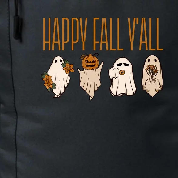 Happy Fall Yall Funny Halloween Daily Commute Backpack