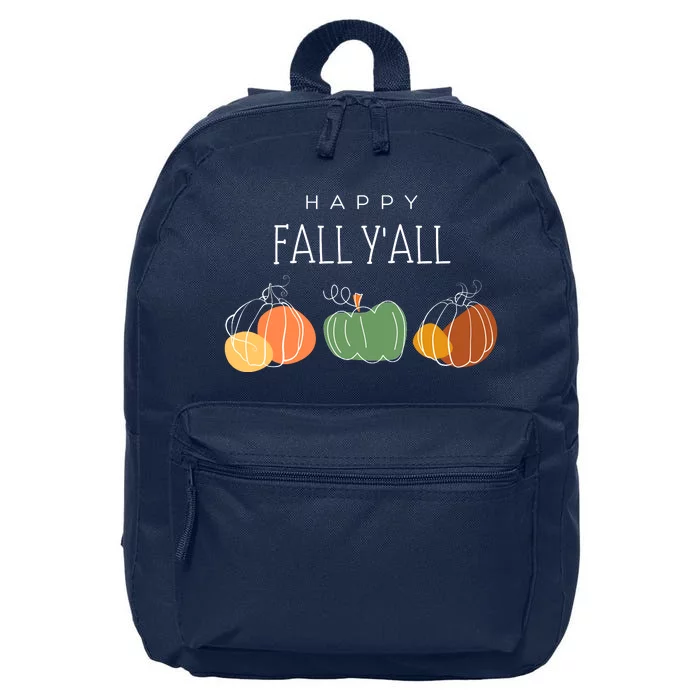 Happy Fall Yall 16 in Basic Backpack