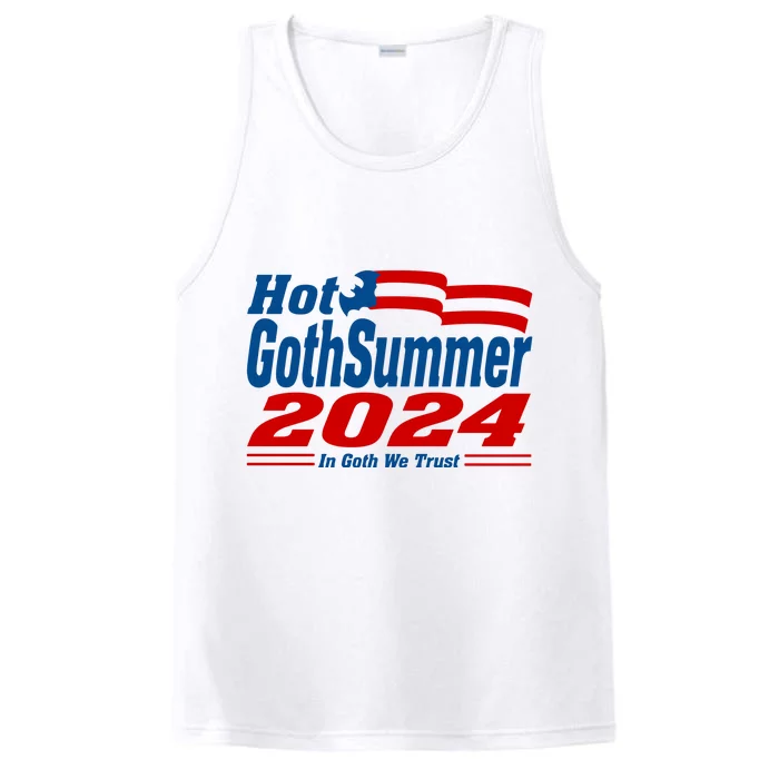 Hot Gothsummer 2024 In Goth We Trust Performance Tank