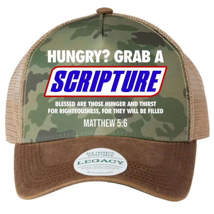 Hungry Grab A Scripture Blessed Are Those Who Hunger Gifts Legacy Tie Dye Trucker Hat