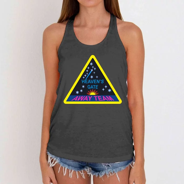 Heavens Gate Away Team Women's Knotted Racerback Tank