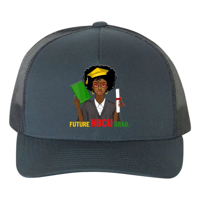 Hbcu Grad Afro History Historical Juneteenth Gift Yupoong Adult 5-Panel Trucker Hat