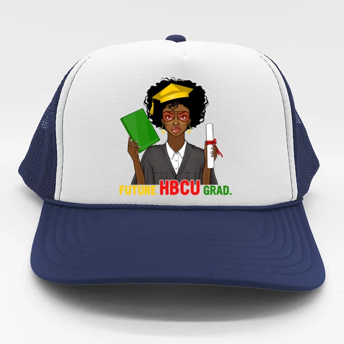 Hbcu Grad Afro History Historical Juneteenth Gift Trucker Hat