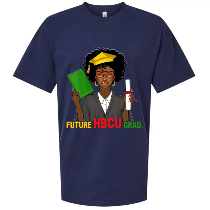 Hbcu Grad Afro History Historical Juneteenth Gift Sueded Cloud Jersey T-Shirt