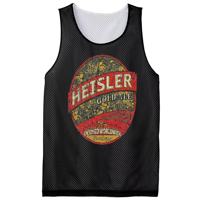 Heisler Gold Ale Beer 1995 Mesh Reversible Basketball Jersey Tank