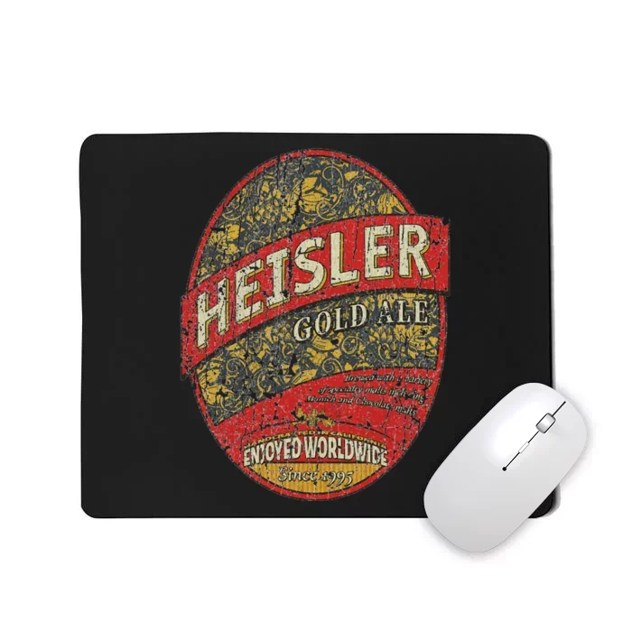 Heisler Gold Ale Beer 1995 Mousepad