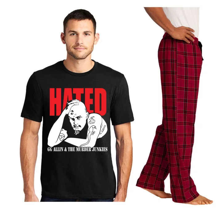 Hated GG Allin & The Murder Junkies Pajama Set