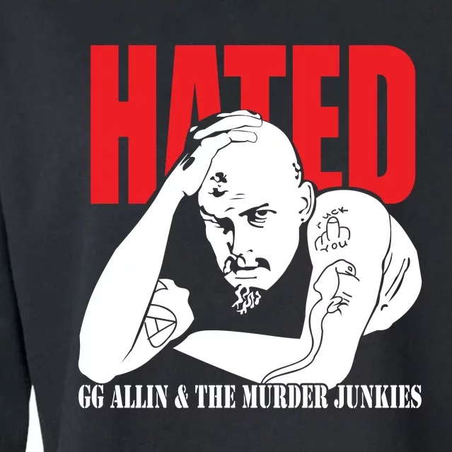 Hated GG Allin & The Murder Junkies Cropped Pullover Crew