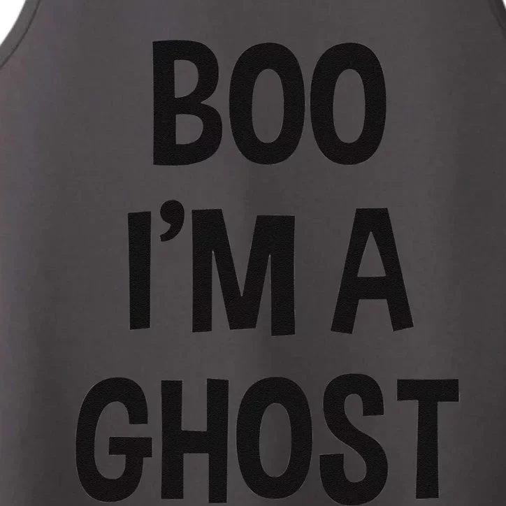 Halloween Ghost Boo Im A Ghost Performance Tank