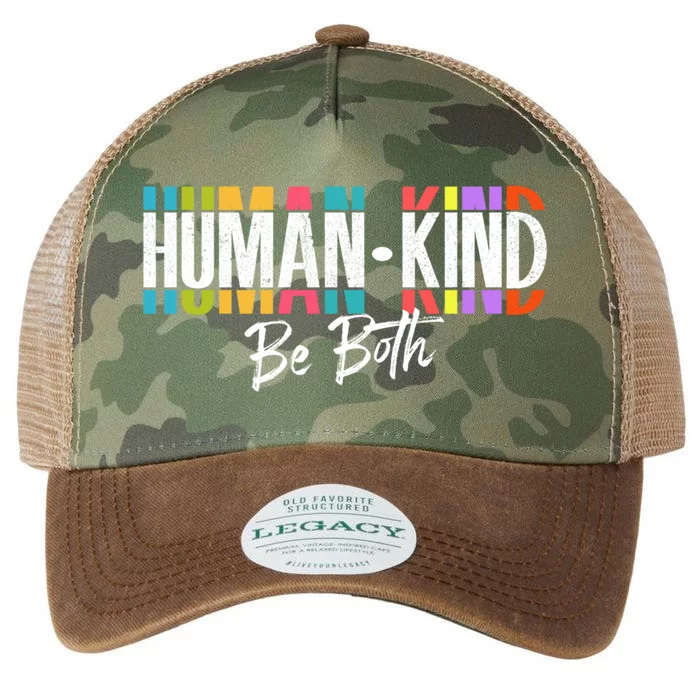 Humankind Gift Be Both Gift Support Human Kindness Gift Equality Kind Gift Legacy Tie Dye Trucker Hat