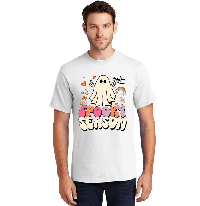 Halloween Groovy Boo Ghost Spookys Tall T-Shirt