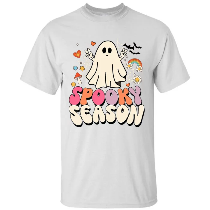 Halloween Groovy Boo Ghost Spookys Tall T-Shirt