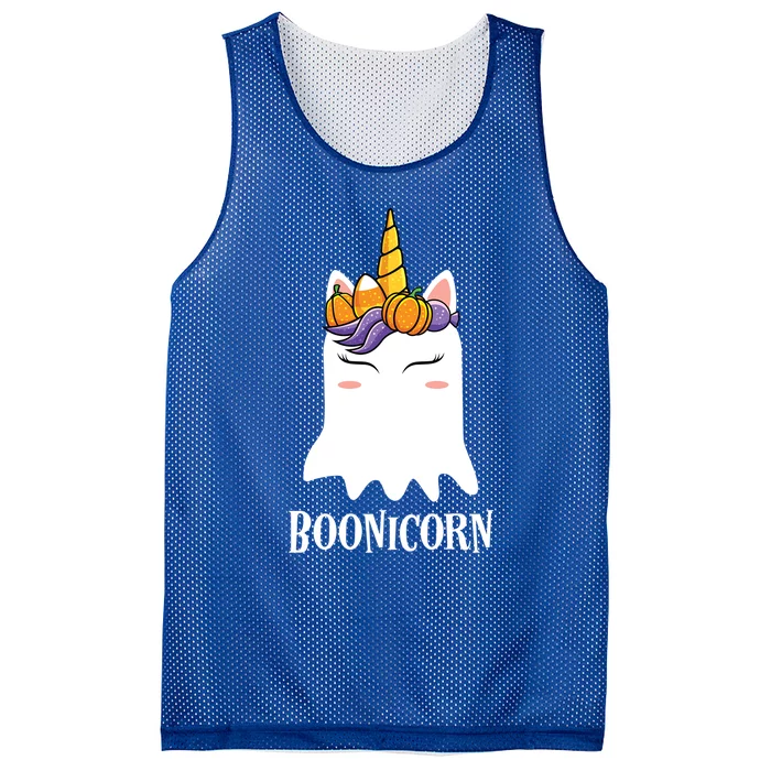 Halloween Ghost Boonicorn Unicorn Funny Gift Mesh Reversible Basketball Jersey Tank