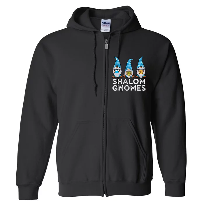 Hanukkah Gnomes : Celebrate Chanukah In Style With Jewish Hanukkah Vibes Full Zip Hoodie