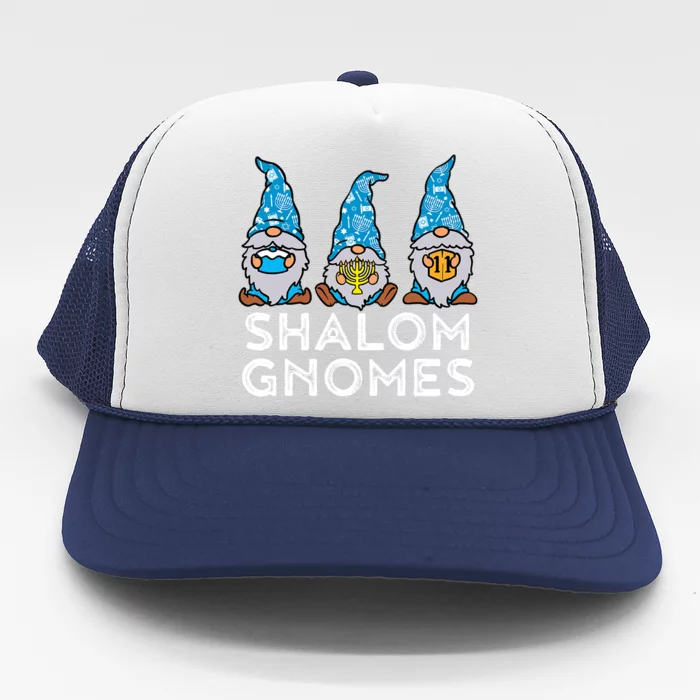 Hanukkah Gnomes : Celebrate Chanukah In Style With Jewish Hanukkah Vibes Trucker Hat