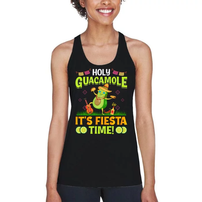 Holy Guacamole Cinco De Mayo Celebration Women's Racerback Tank