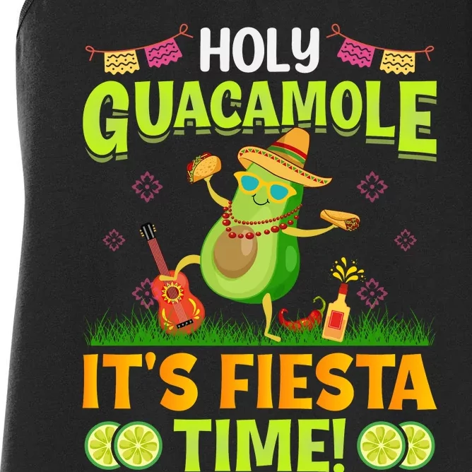 Holy Guacamole Cinco De Mayo Celebration Women's Racerback Tank