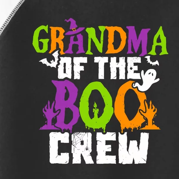 Halloween Grandma Crew Grandmother Spooky Party Toddler Fine Jersey T-Shirt