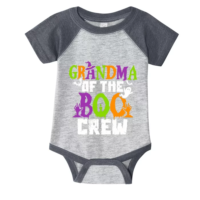 Halloween Grandma Crew Grandmother Spooky Party Infant Baby Jersey Bodysuit