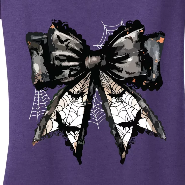 Halloween Gothic Coquette Women's V-Neck T-Shirt