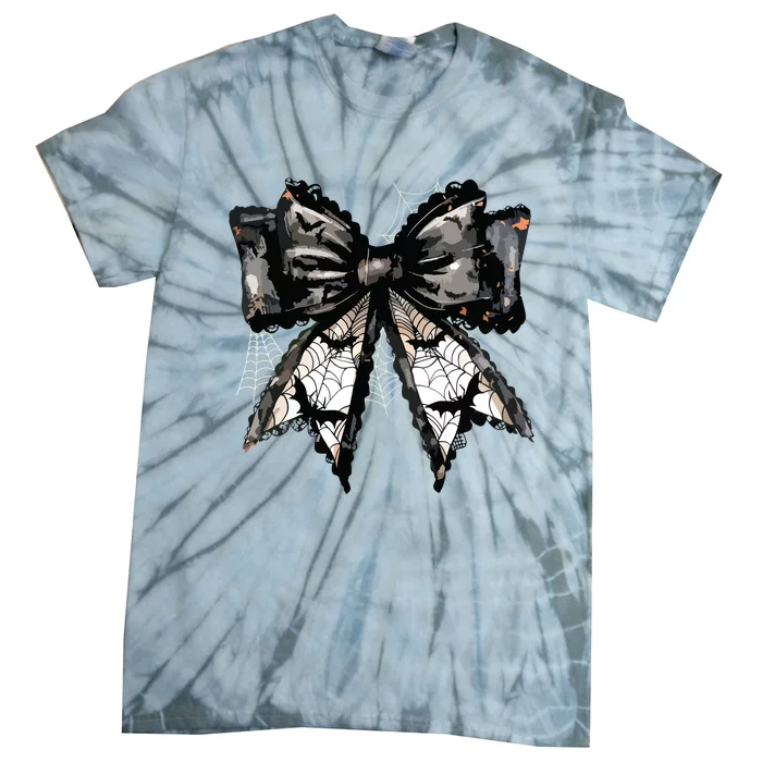 Halloween Gothic Coquette Tie-Dye T-Shirt