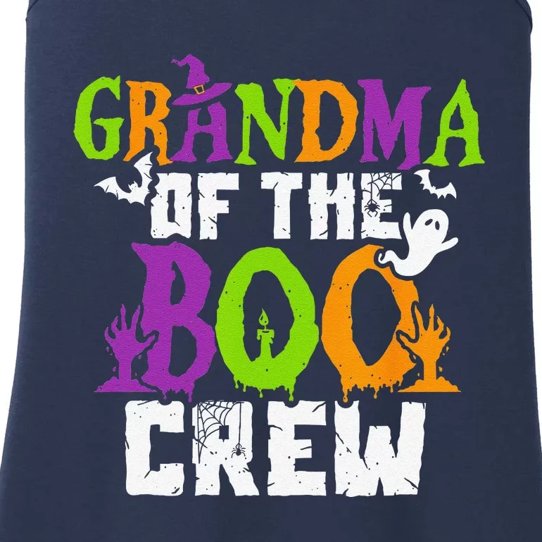 Halloween Grandma Crew Grandmother Spooky Party Ladies Essential Tank