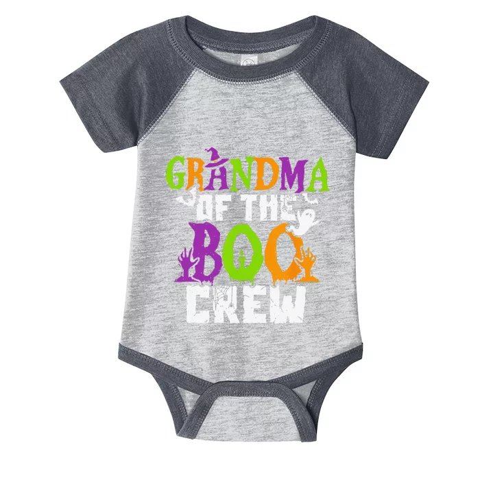 Halloween Grandma Crew Grandmother Spooky Party Infant Baby Jersey Bodysuit