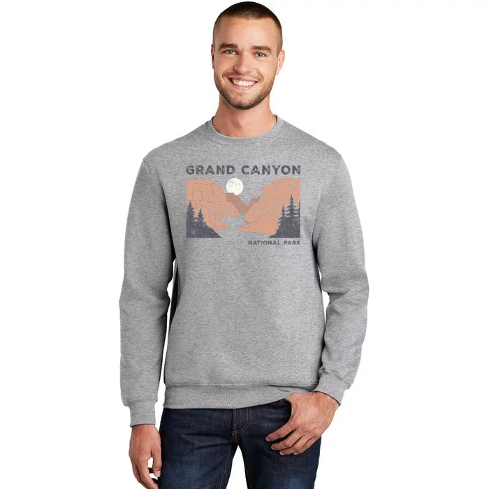 Hiked Grand Canyon National Park Arizona Vintage Tall Sweatshirt