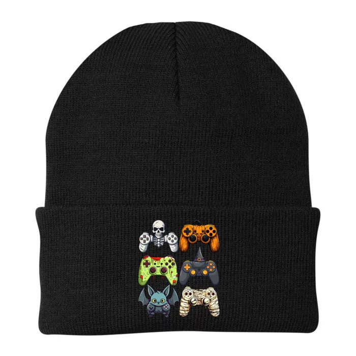 Halloween Gaming Controllers Skeleton Witch Zombie Mummy Knit Cap Winter Beanie