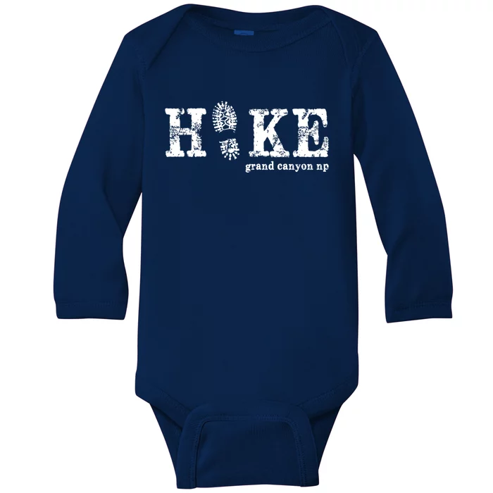 Hike Grand Canyon National Park Gift Baby Long Sleeve Bodysuit