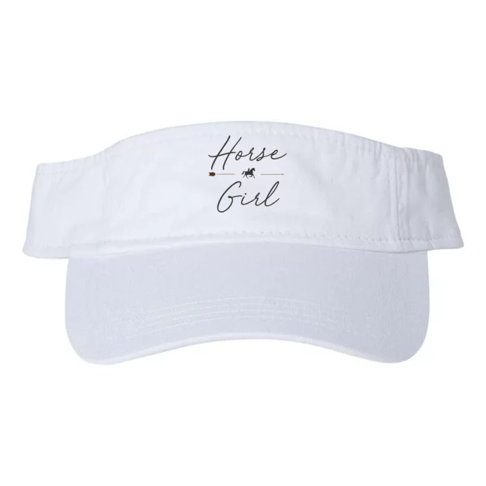 Horse Girl Country Girl HorseBack Rider Equestrian Valucap Bio-Washed Visor